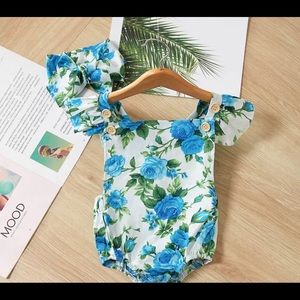 Brand new babygirl romper size 6 months